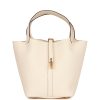 H Handbags Picotin Lock 22 Nata Clemence Gold Hardware