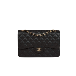 Double Flap Bag Black Hardware