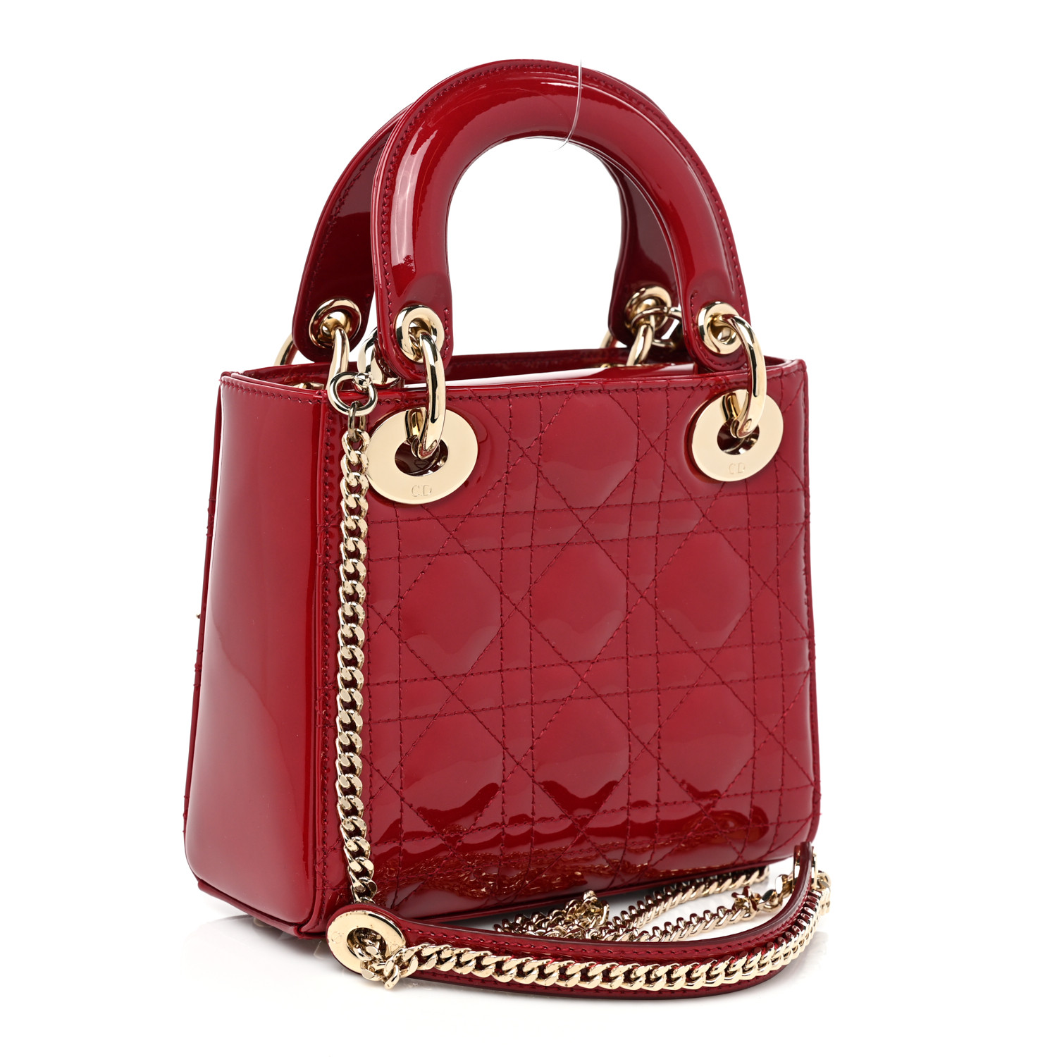 Christian Dior Mini Lady Dior Red 17Cm - Image 2