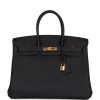 H Handbags Birkin 35 Caban Clemence Gold Hardware