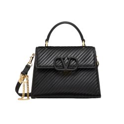 Valentino Garavani Small Vsling Handbag Black 20Cm Wb0F53Pfx