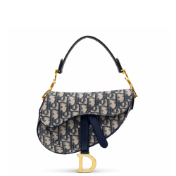 Christian Dior Oblique Saddle Strap Bag