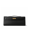 Hermès Kelly Cut Black Gold Hardware