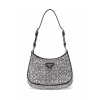 Prada Cleo Crystal-Embellished Shoulder Bag