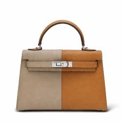 Hermes Kelly Mini 20 Casaque Palladium Hardware