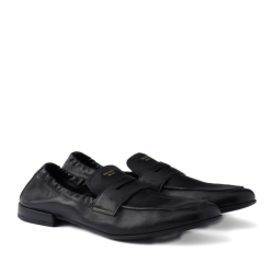 Prada Shuffle Leather Loafers
