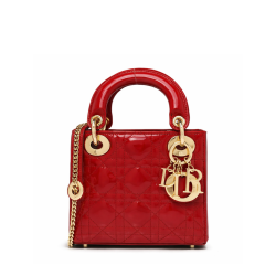 Christian Dior  Mini Lady Dior Red 17Cm