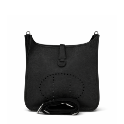Hermes Evelyne Iii Pm Black Clemence Palladium Hardware