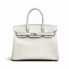 Hermes Birkin 35 Blanc Crocodile Palladium Hardware