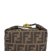 Fendi Brown Canvas Zucca Vanity Cosmetic Pouch