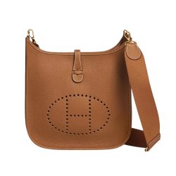 Hermes Evelyne Iii Pm Gold Clemence Gold Hardware