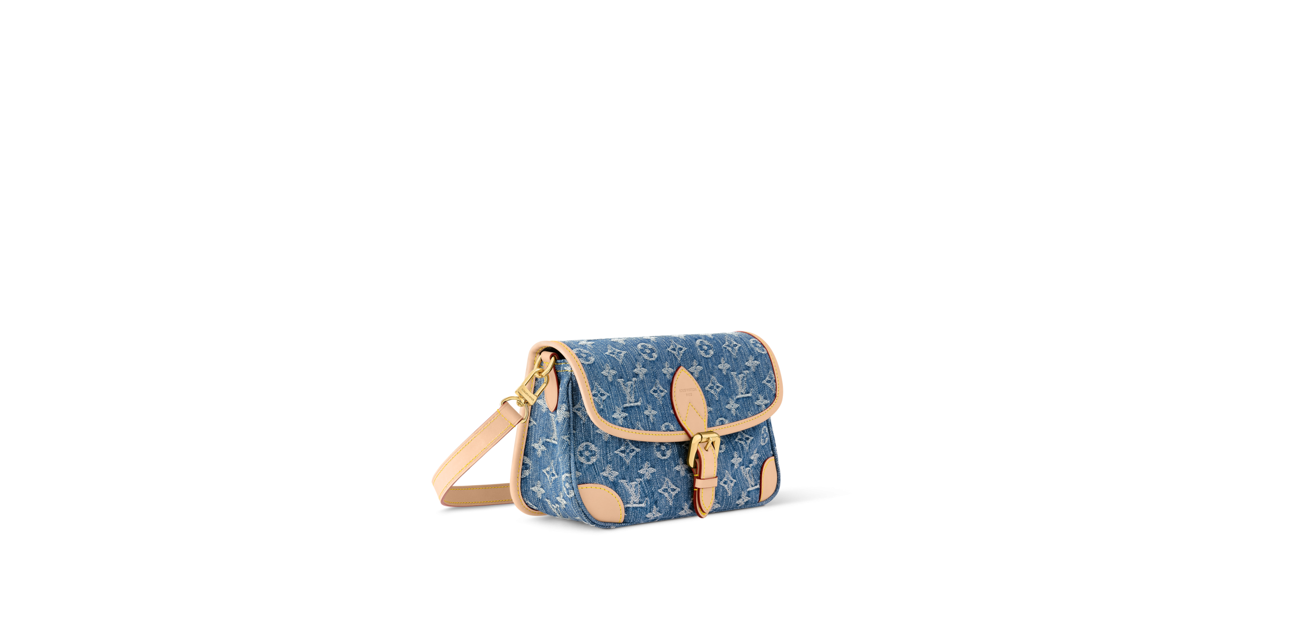 Diane Monogram Denim Blue Bag - Image 2