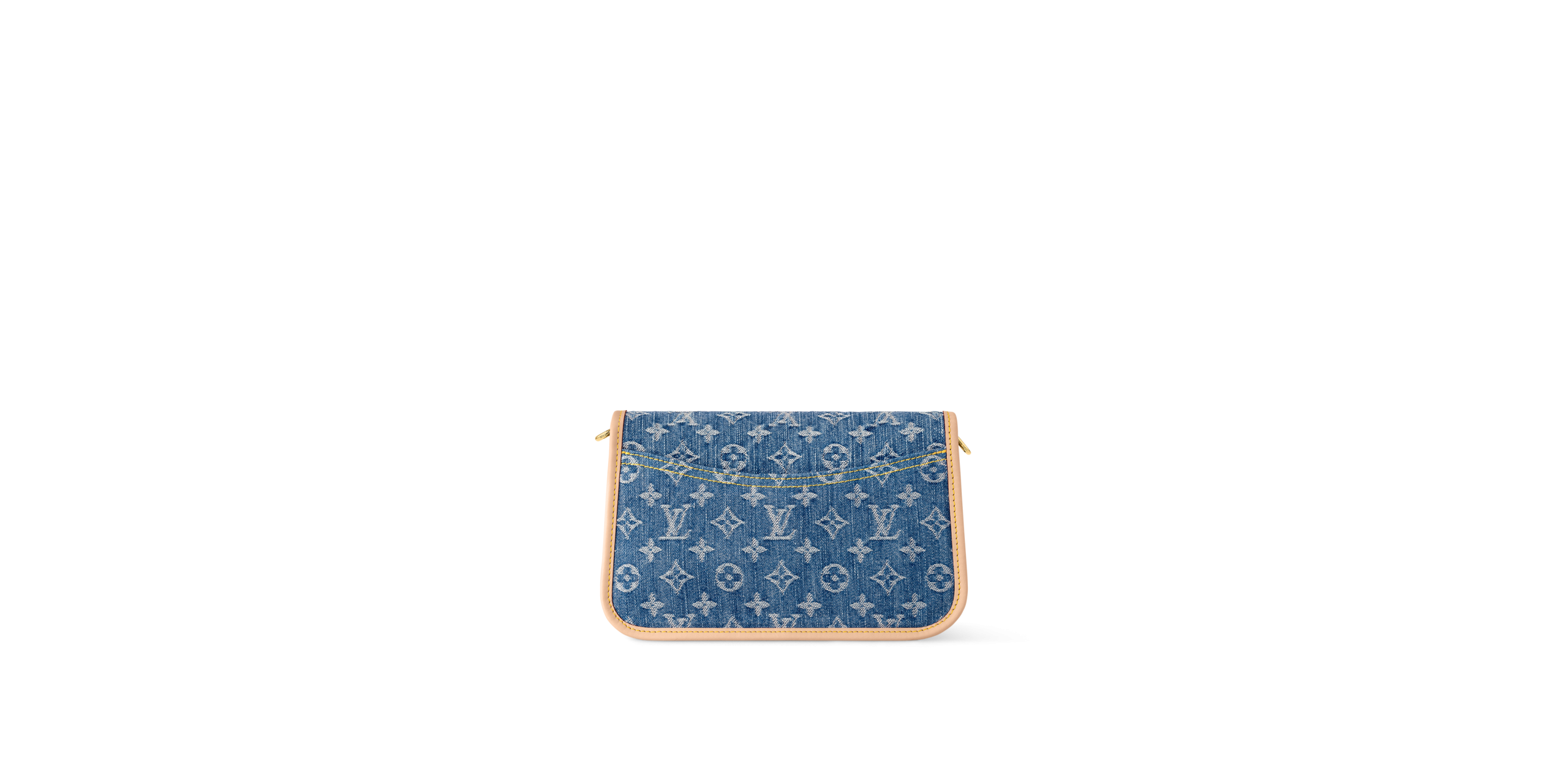 Diane Monogram Denim Blue Bag - Image 4